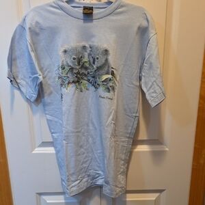 Planet Earth Vintage Y2K Koala Friends Light Blue Size 14 / Large New w/tags